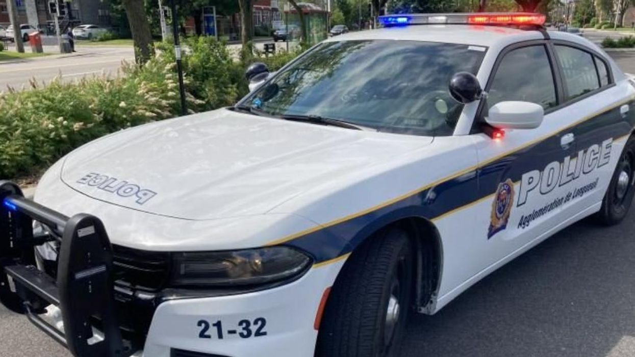 Autopatrouille du Service de police de l'agglomération de Longueuil.