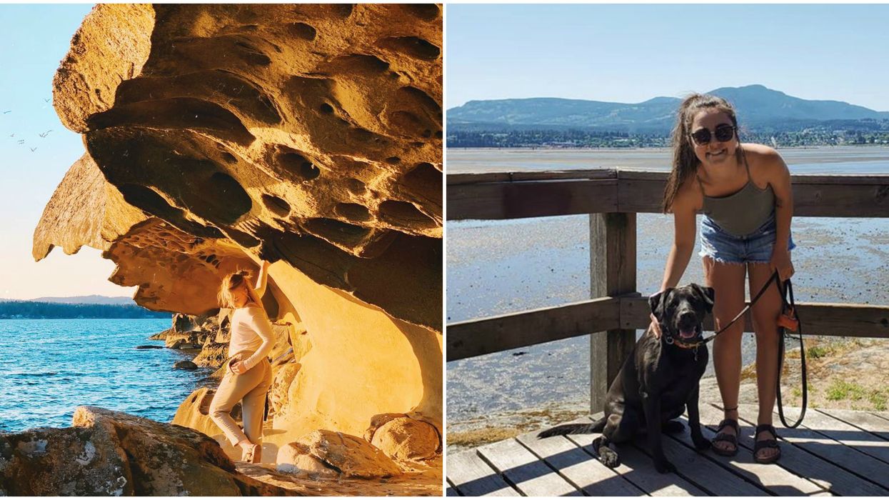 B.C. Beach Boardwalk Trail Leads To Surreal Honeycomb Caves