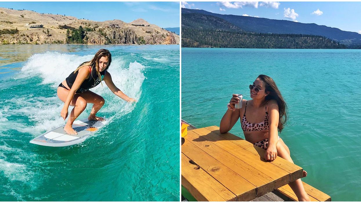 B.C. Lake Where You Can Catch A Wave If You'd Rather Be In Hawaii This Summer