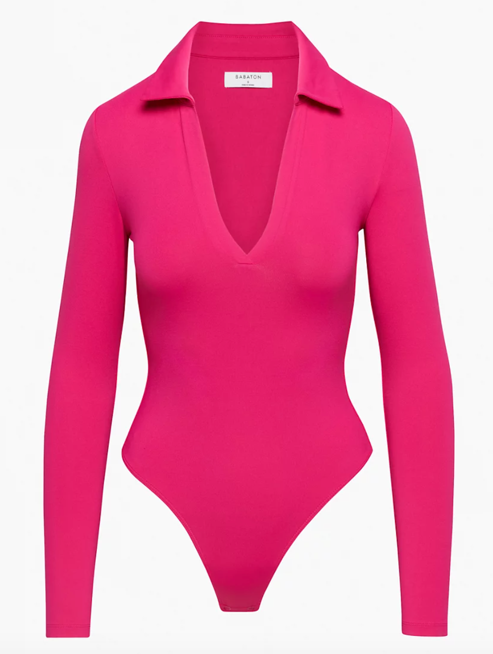 Babaton Contour Polo Longsleeve Bodysuit.