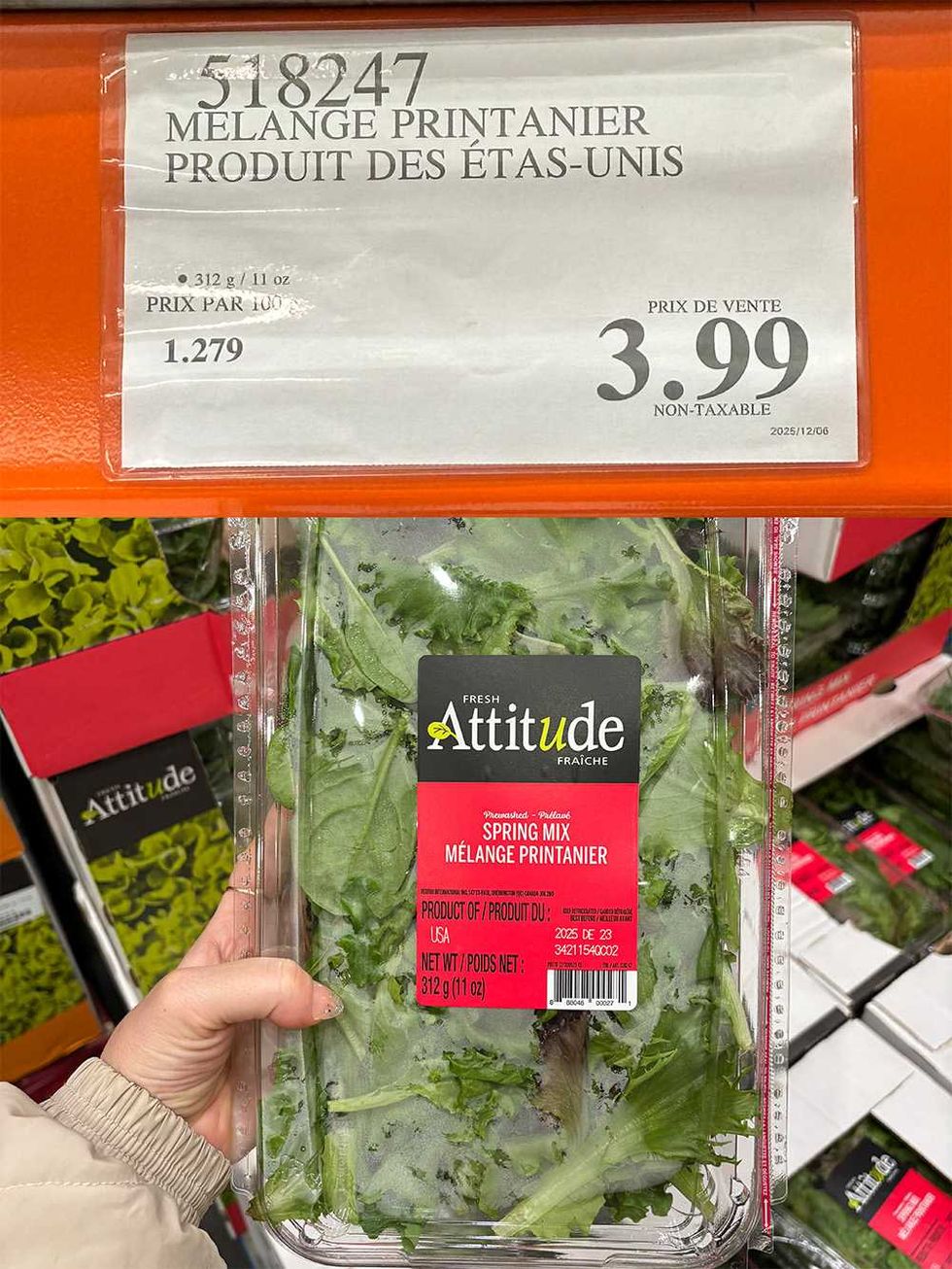 Bac de m\u00e9lange Attitude en vente chez Costco.