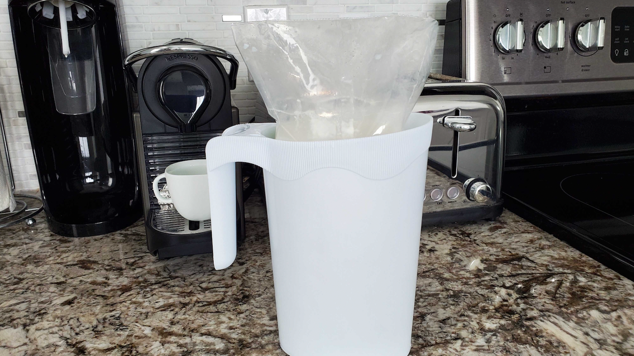 Bagged milk in Ontario.
