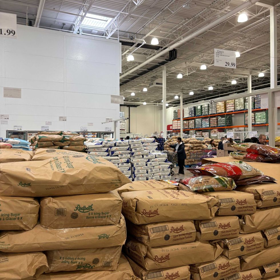 bags of redpath sugar at costco business centre