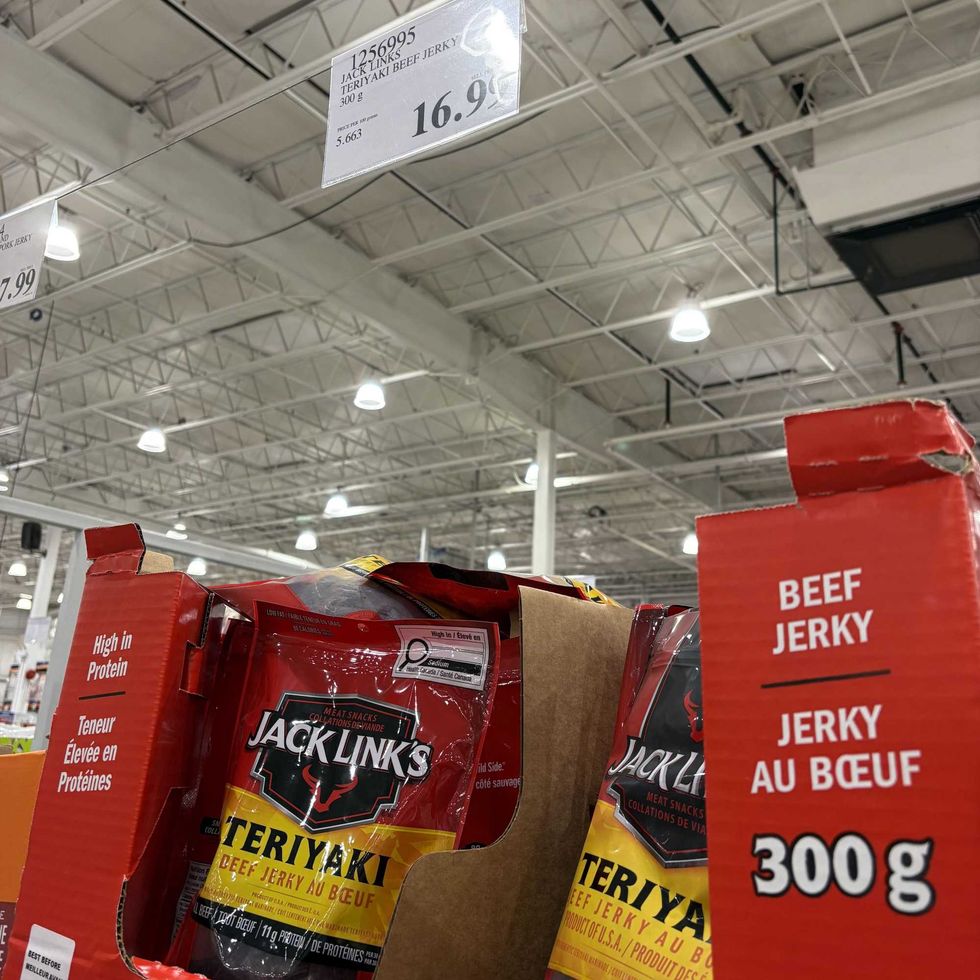 bags of \u200bJack Link's beef jerky at Costco