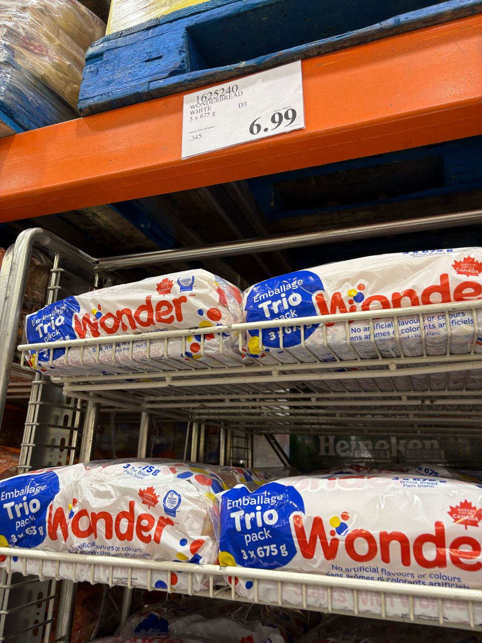 bags of wonder bread at costco