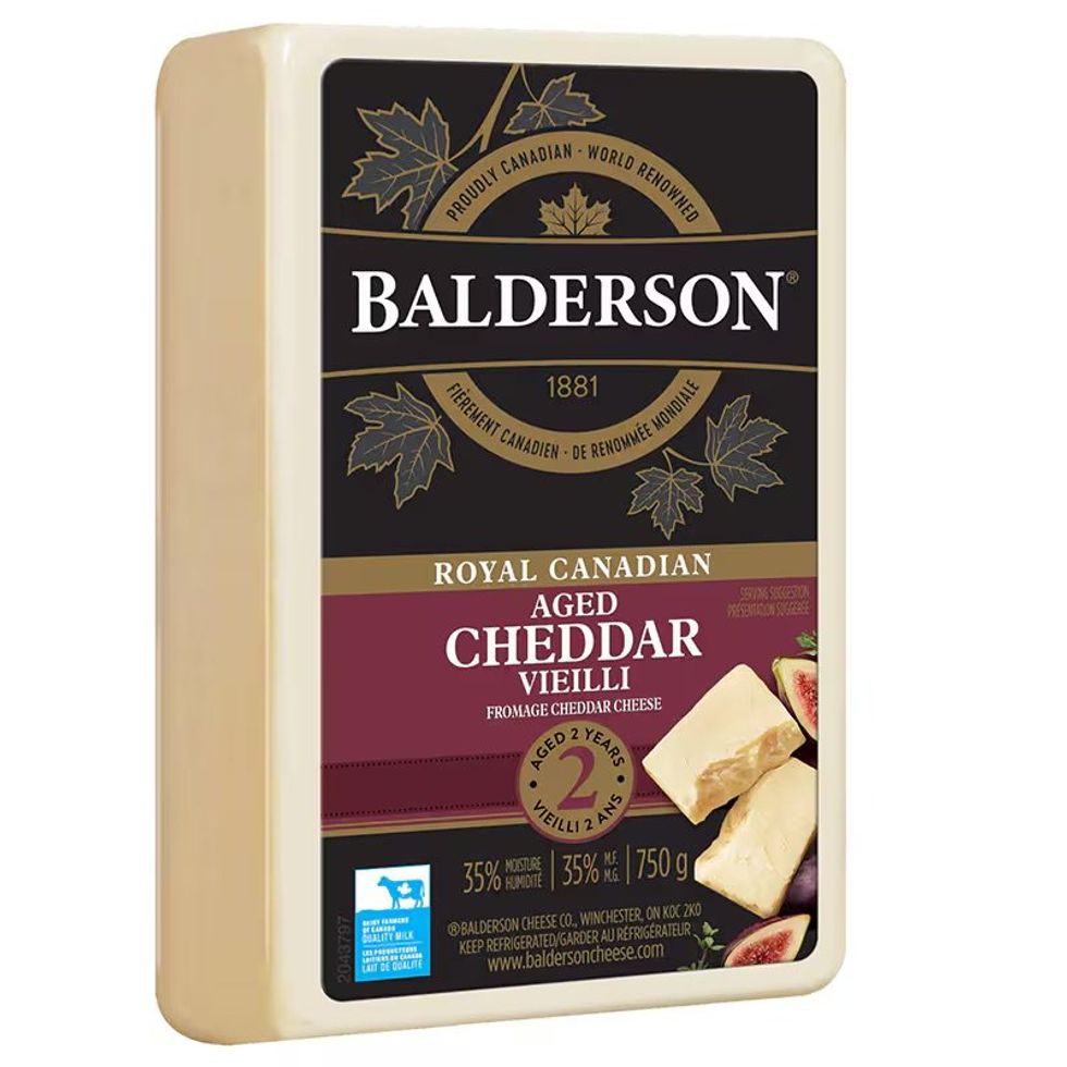 Balderson 2-year-old cheddar.