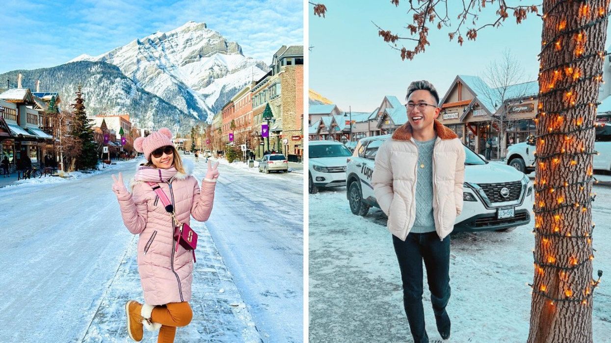 Banff Alberta. Canmore Alberta.