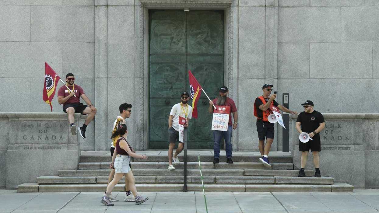Bank of Canada told not to use replacement workers