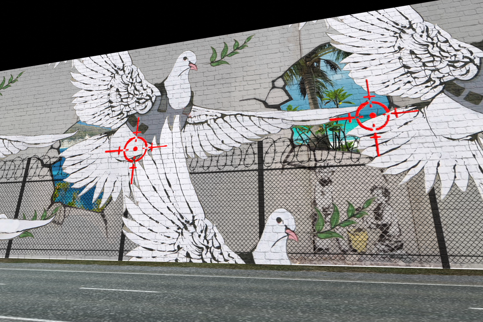 Banksy 360\u00b0 exhibit.