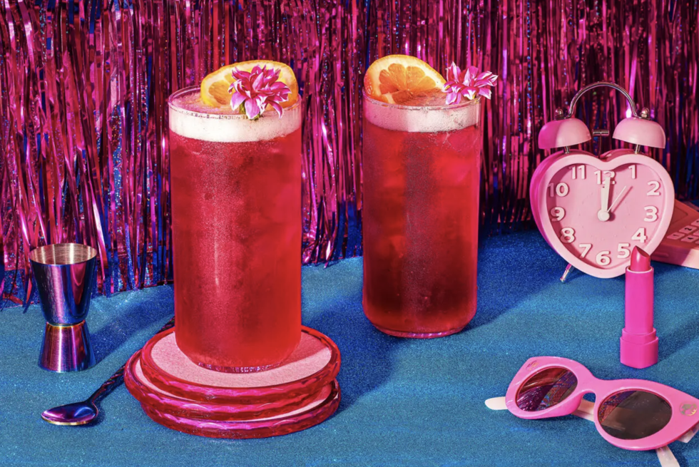 Barbie-themed cocktails.\u200b