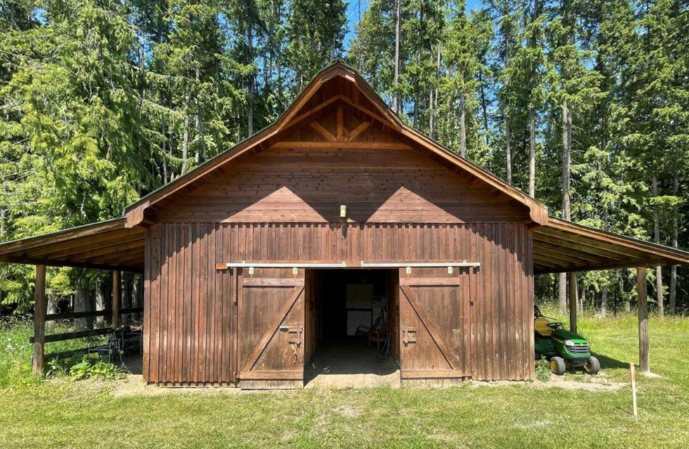 Barn on the property.