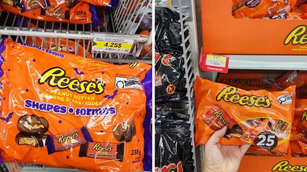 Barre de chocolat Reese's  en petit format.