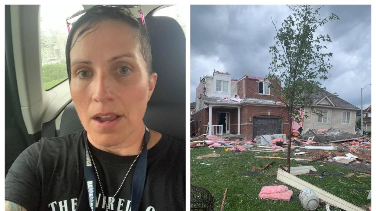 Barrie Tornado: Local Woman Says She's Happy To Be Alive After The Terrifying Disaster