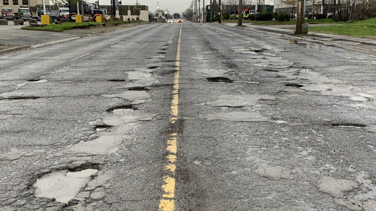 Barton Street East in Hamilton was named Ontario's Worst Road for 2022.
