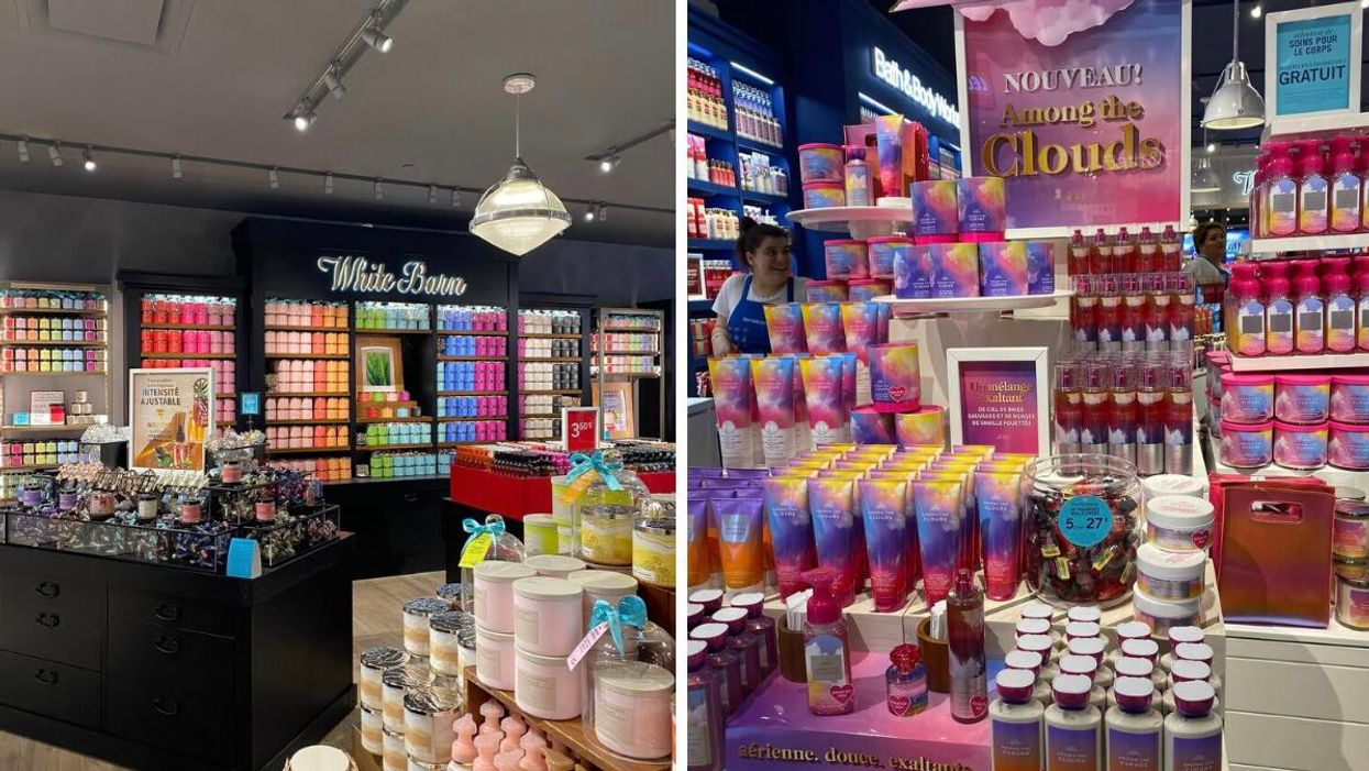 Bath & Body Works au Carrefour Laval.