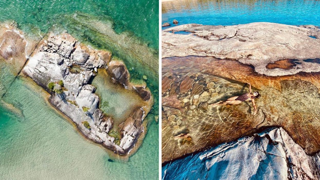 Bathtub Island in Ontario.