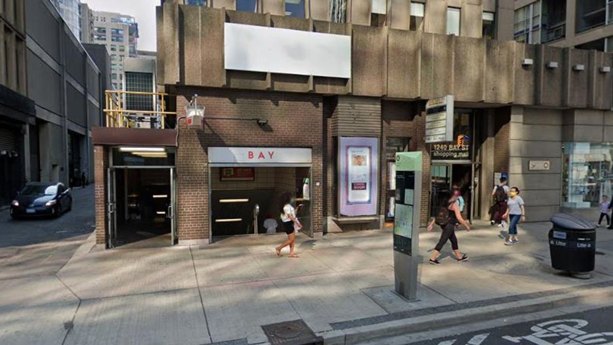 Bay Station in Toronto in September 2020.