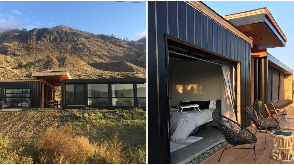 You Can Stay In A Container In BC And It's The Coziest Cheap Getaway