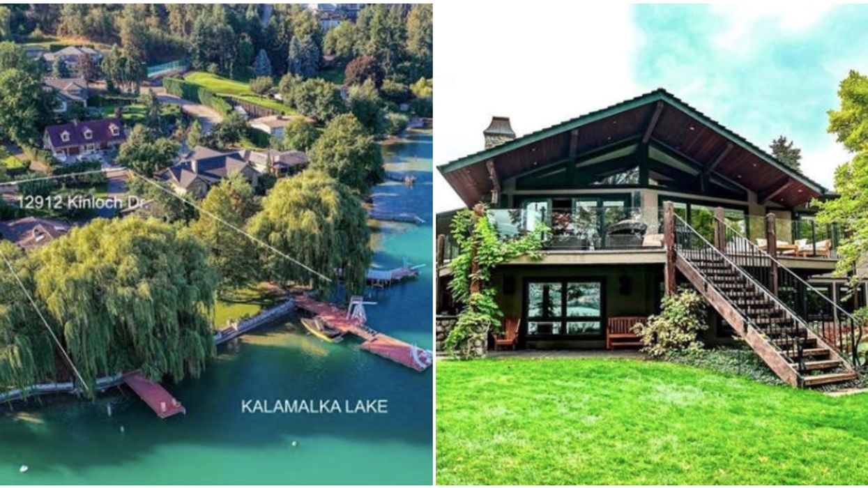 BC Home For Sale Is Next To Water So Turquoise You'll Want To Dive Right In