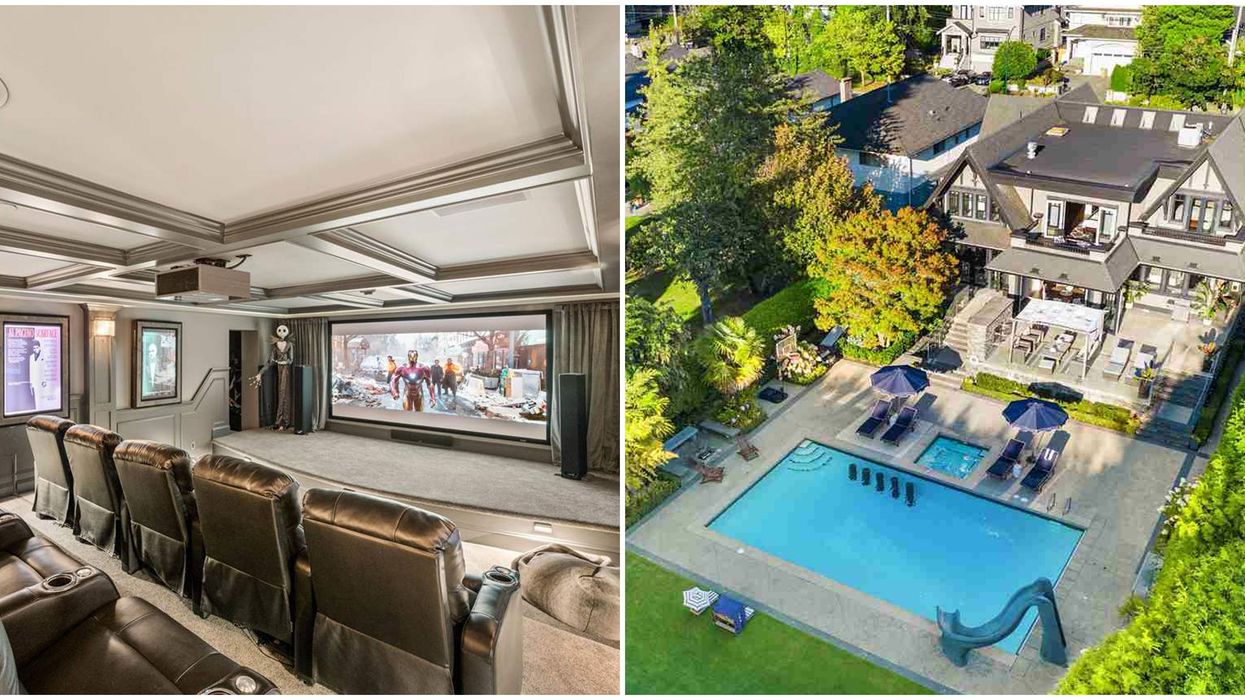 BC Home With A Movie Theatre Is So Big Cineplex Should Make An Offer