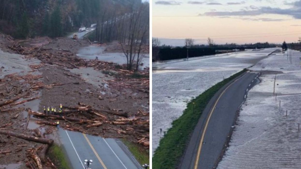 BC Is Getting Hit By Another 'Atmospheric River' & There's 110 km/h Winds