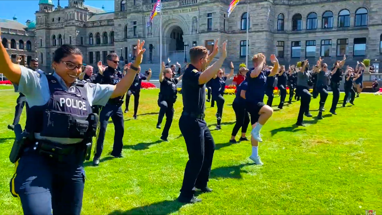 BC Police Danced Bhangra And It Was Just Like A Real Life Musical (VIDEO)