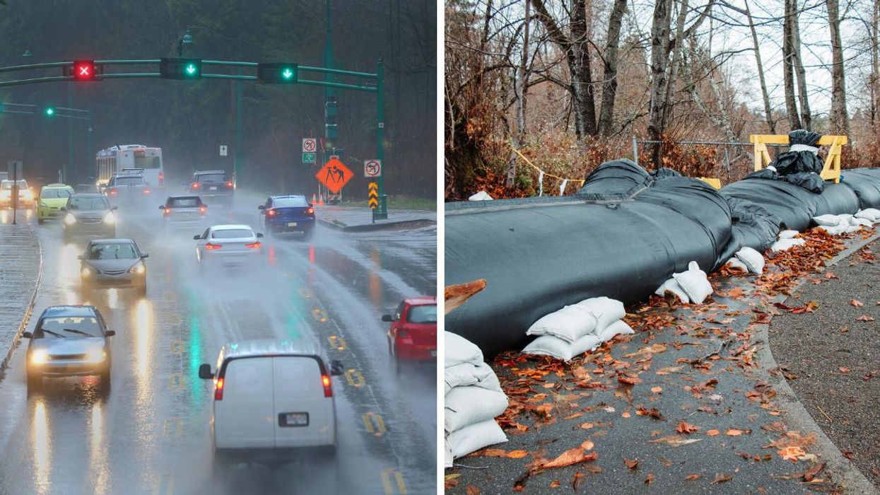 BC Rainfall Warnings Are In Effect With Localized Flooding & Washouts Possible