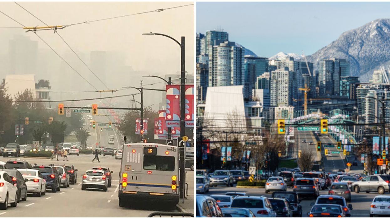 BC's Air Quality Is Among The Worst In The World Right Now (PHOTOS)