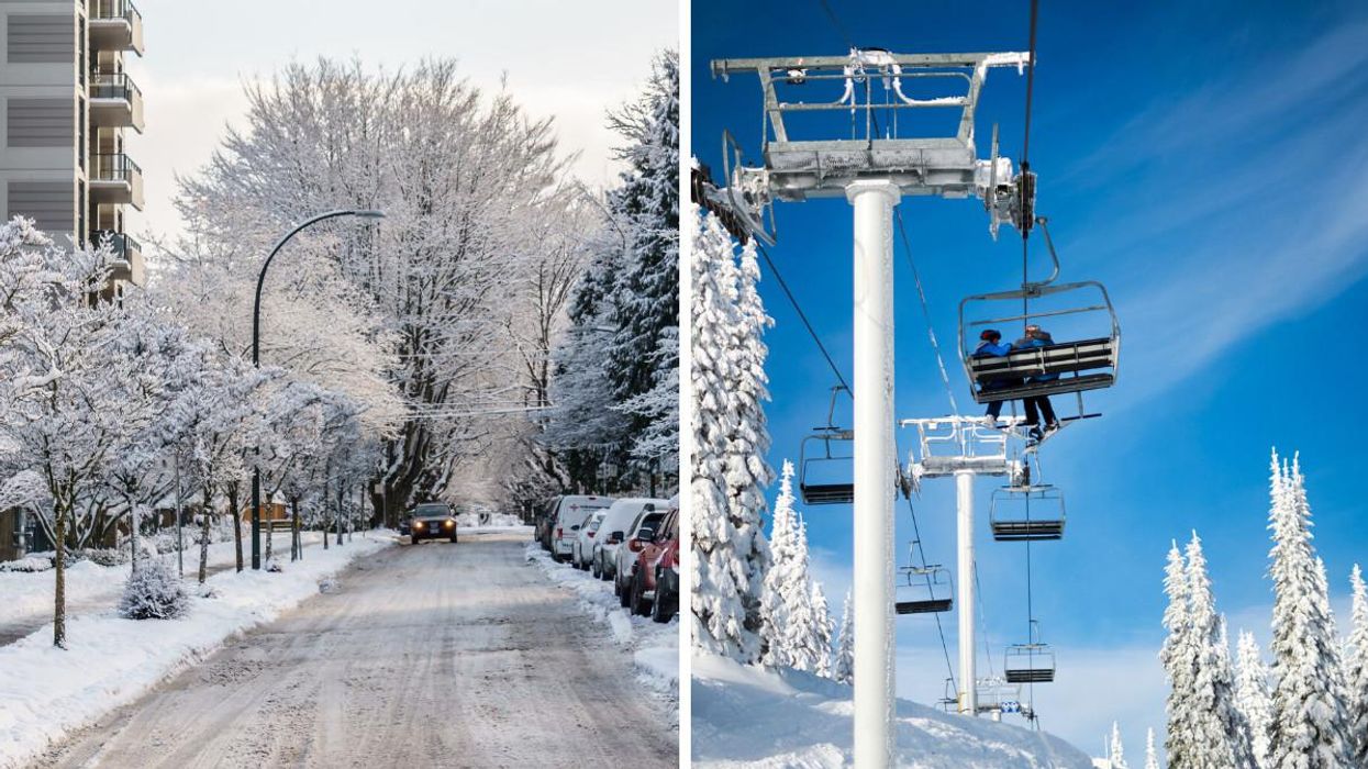 BC's November Weather Forecast Is Calling For An 'Abundance' Of Snow For These Areas