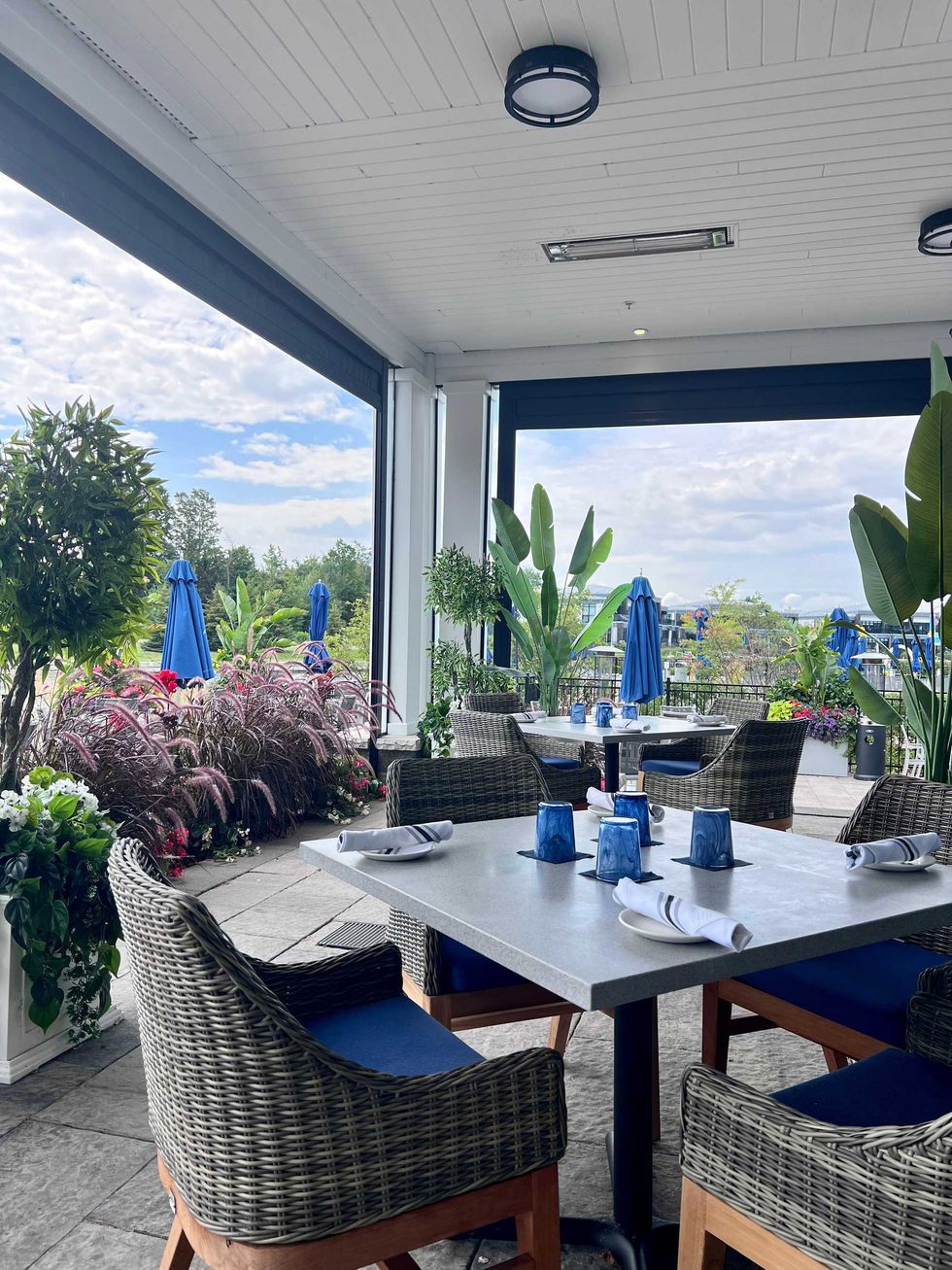 Beach Club Restaurant patio.