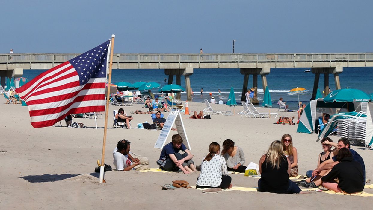 Beaches In South Florida Close In Preparation For 4th Of July Weekend