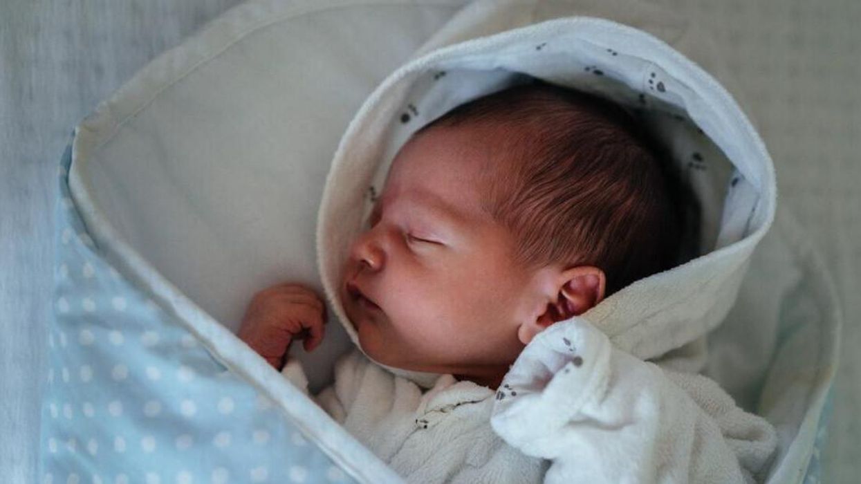 Bébé endormi.