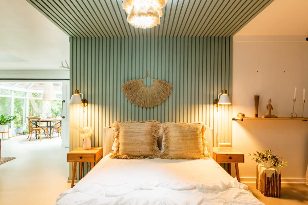 Bedroom at Young Wild & Tree (house).