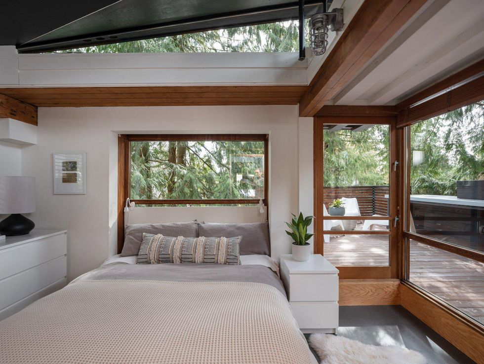 Bedroom in the house.