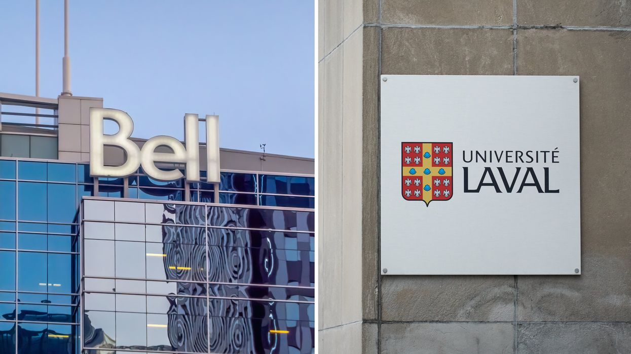 Bel. Droite : Université Laval.