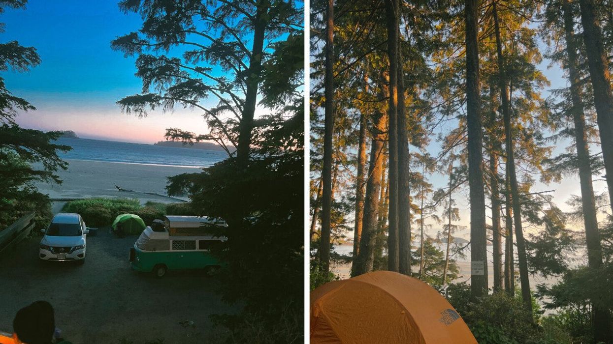 Bella Pacifica Campground in Tofino, B.C.