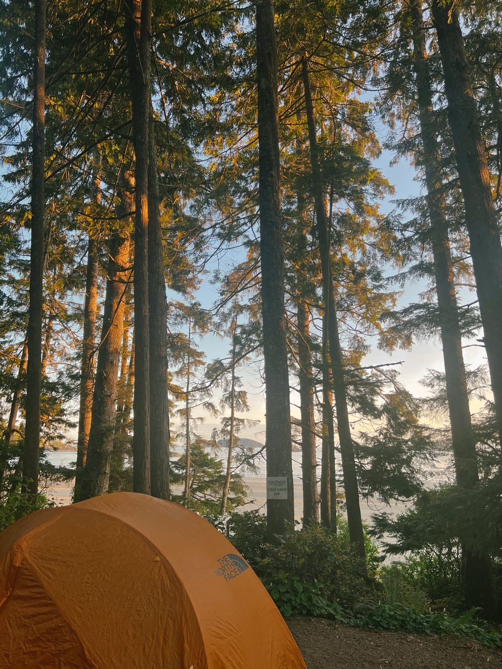 Bella Pacifica Campground in Tofino.