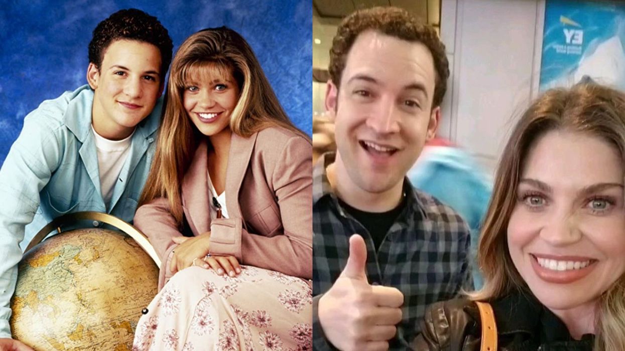 Ben Savage Danielle Fishel Karp Boy Meets World Panera Bread