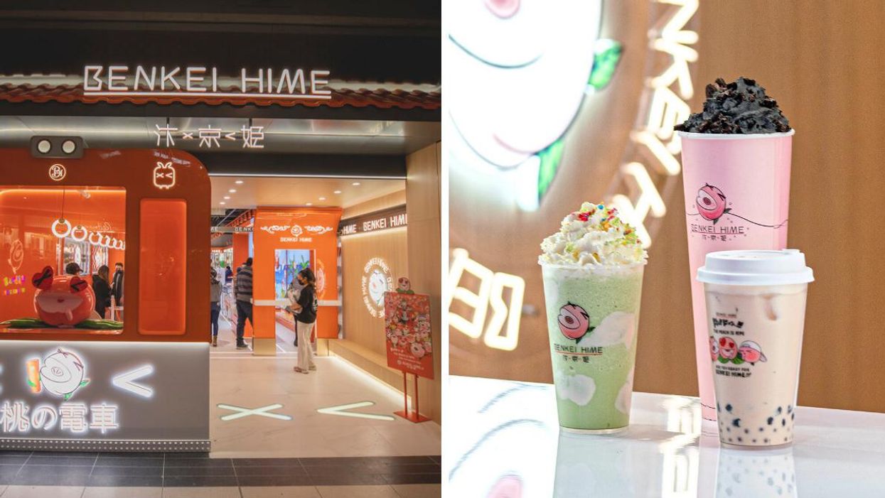 Benkei Hime in the Toronto Eaton Centre.