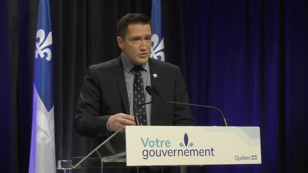 Benoît Charette est le ministre de la Lutte contre le racisme au Québec et ça fait réagir