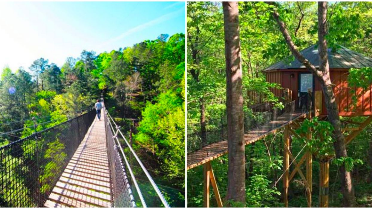 Best Glamping Rentals In Georgia Include These Treetop Cabins With Jacuzzi Tubs