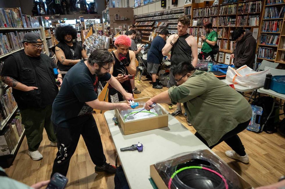 Beyblade fanatics give craze another spin