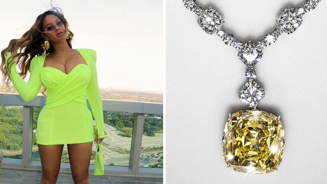 Beyoncé Just Wore A $30 Million Necklace In A New Ad