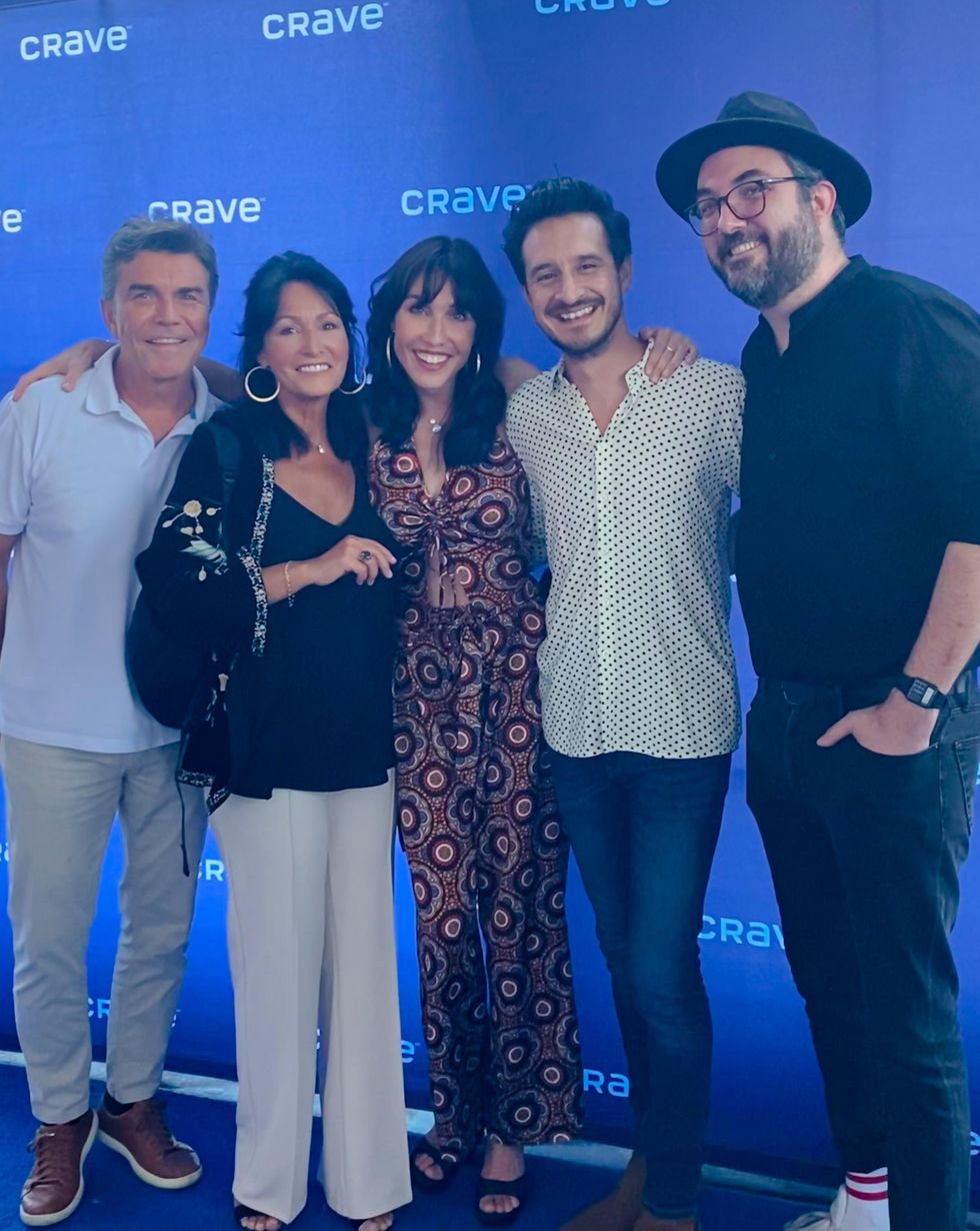 Bianca Gervais et S\u00e9bastien Diaz et leur famille.