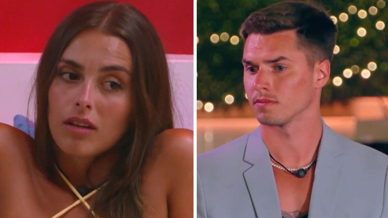 Bianka de L'île de l'amour. Droite : Édouard de L'île de l'amour.