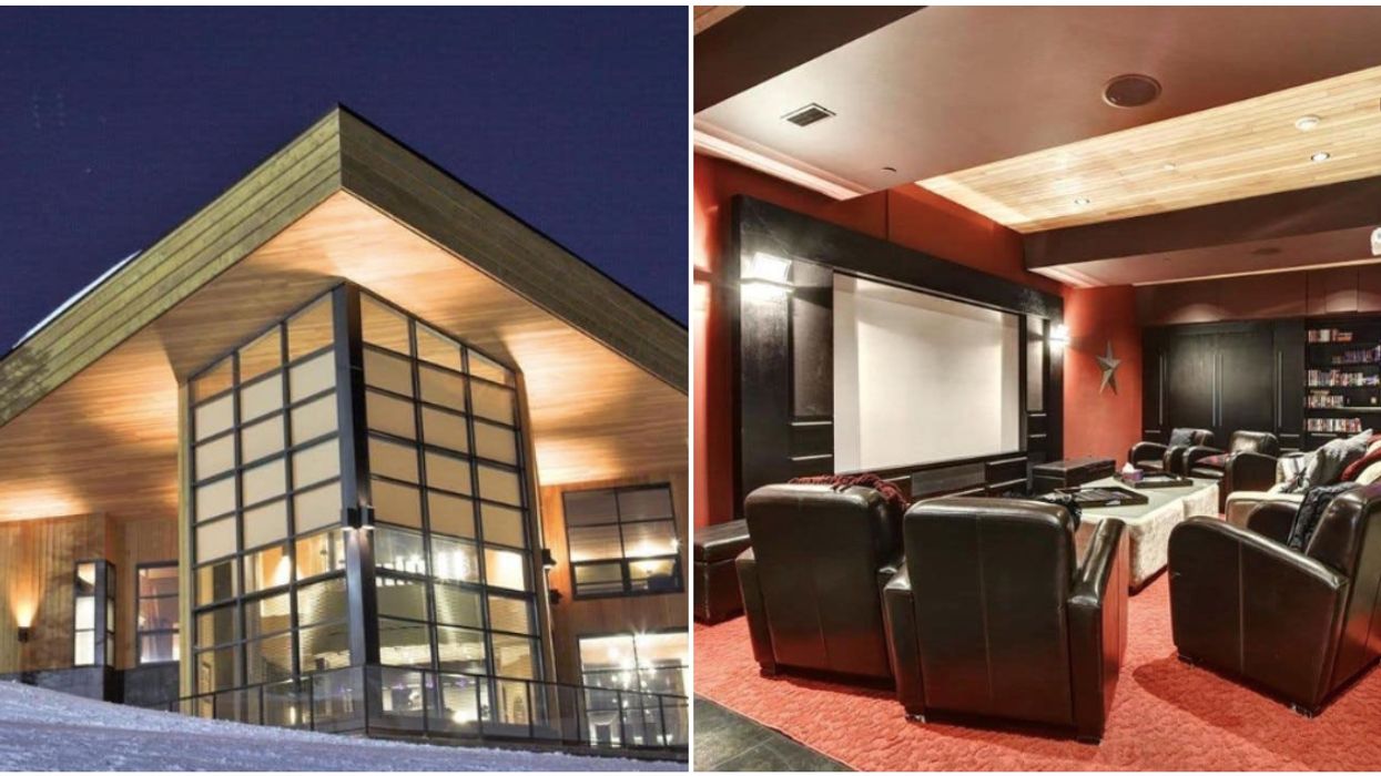 Big White House For Sale Looks Like It Was Made For James Bond & Shawn White