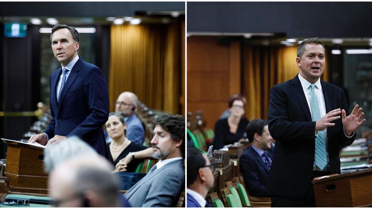 Bill Morneau Resigns As MP & Finance Minister Which Scheer Called "Proof Of A Government In Chaos"