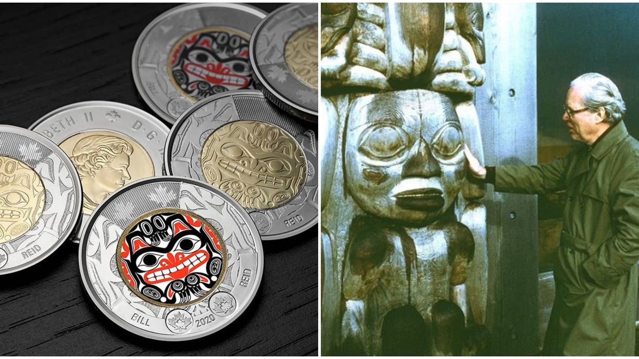 Bill Reid Toonie Is Now In Circulation & It Features His Beautiful Haida Art