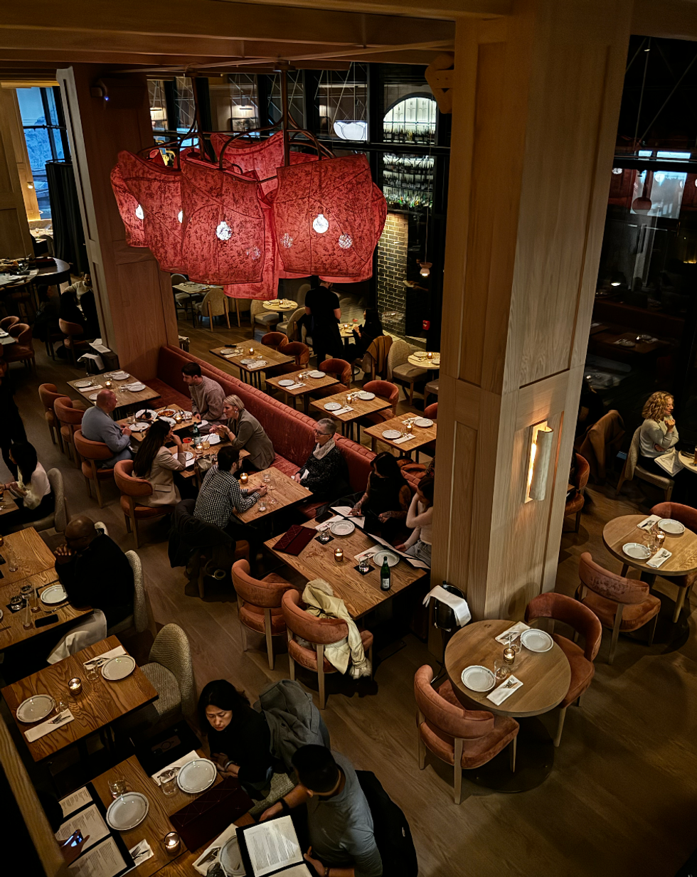 Birds eye view of the new Patria in Toronto.