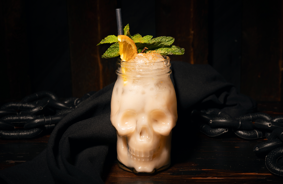 Black Lagoon cocktail.